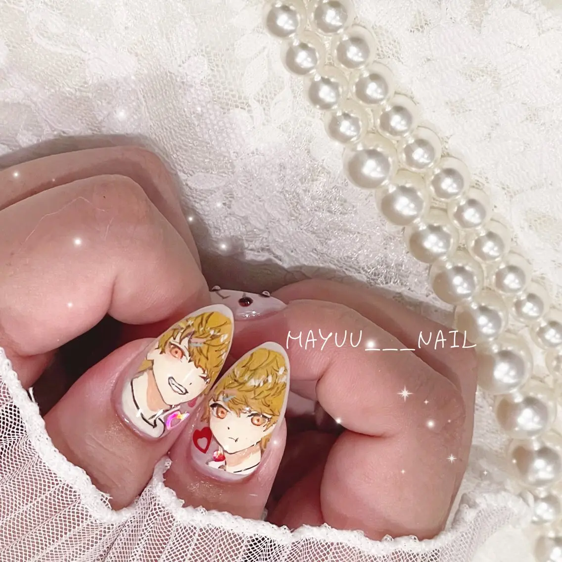 ネイル 🎀 Mayu 🎀痛ネイルのネイルデザイン