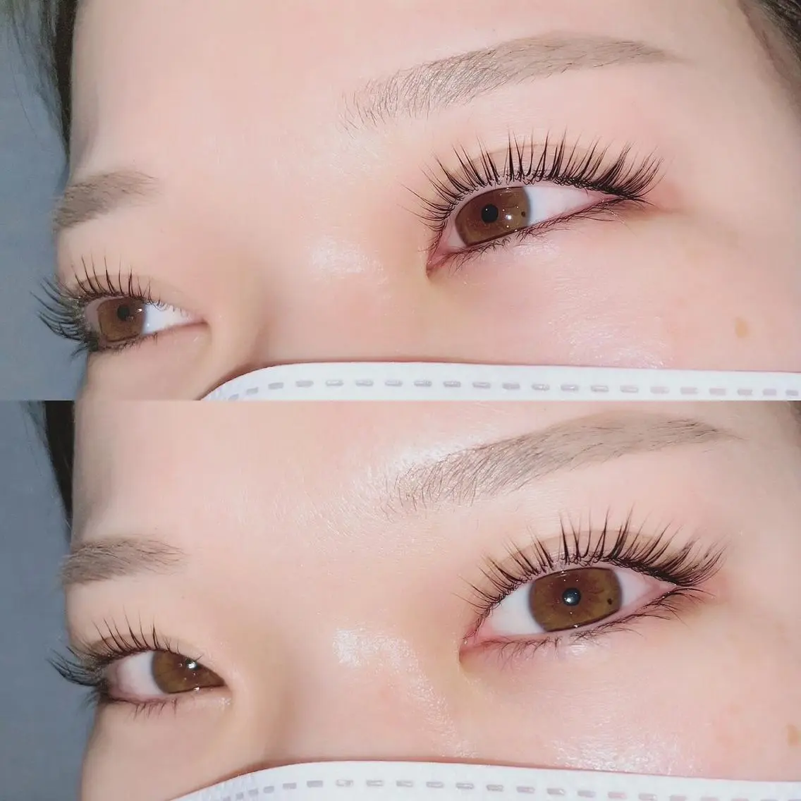 💕韓国式まつ毛パーマ【上下】×眉毛WAXの写真
