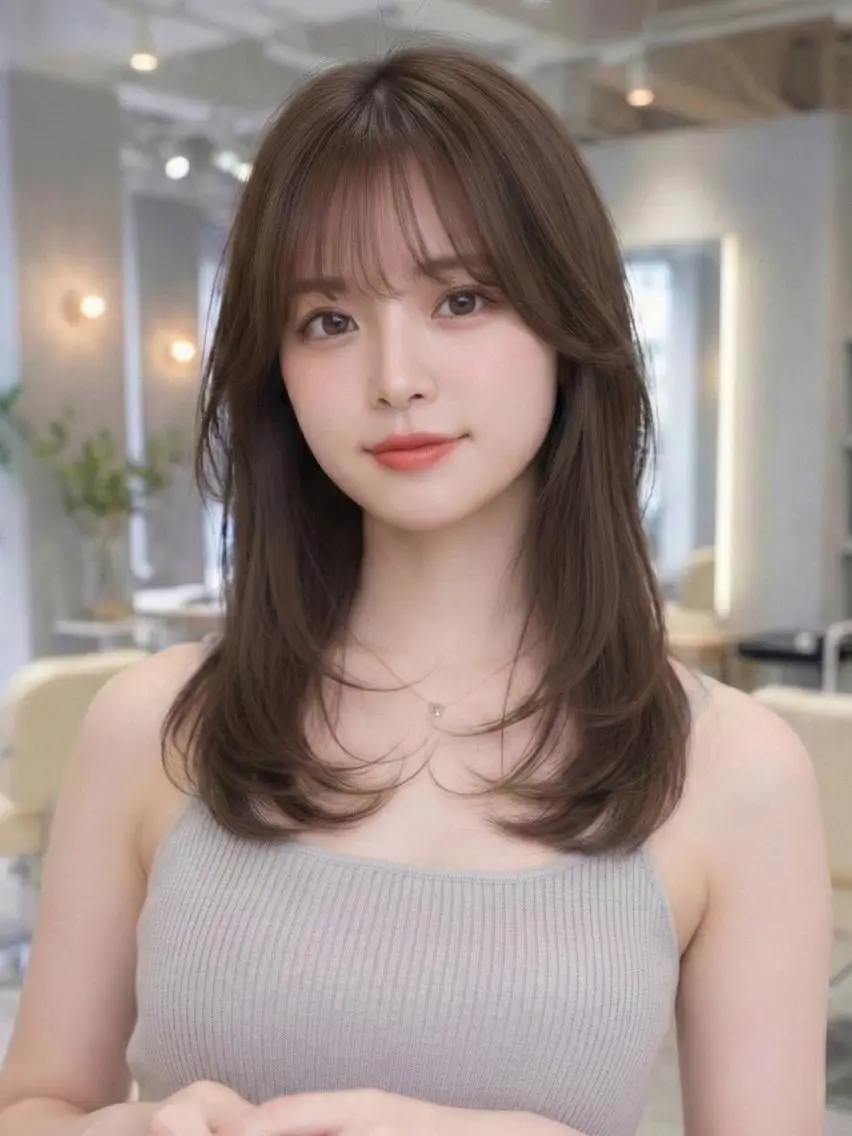 セミロング カットモデル募集 🩷アミのヘアスタイル