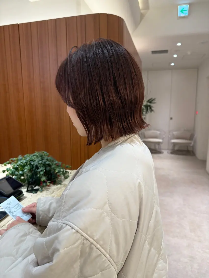 ショート カラー 【渋谷】ボブ・ レイヤーボブ特化✂︎のヘアスタイル