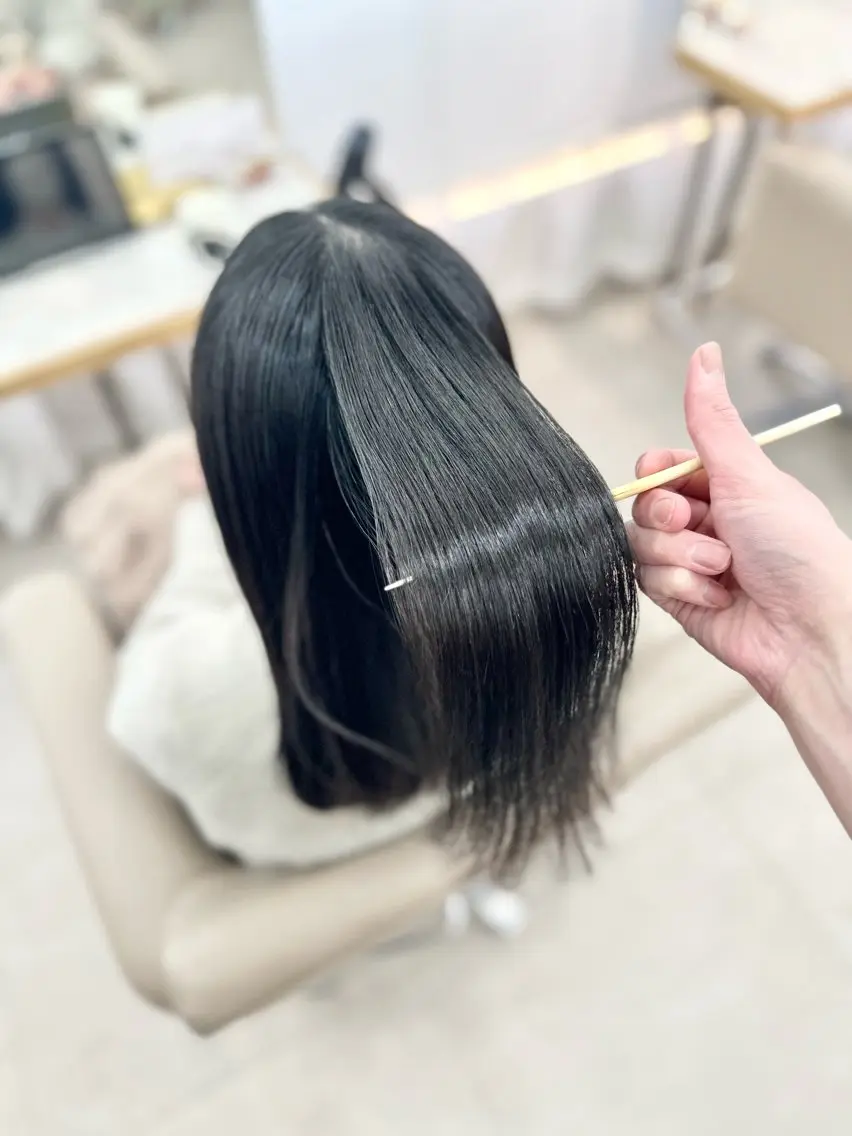 セミロング カラー パーマ カット 縮毛矯正 トリートメント 縮毛矯正✨ストカール ✨髪質改善✨山下のヘアスタイル
