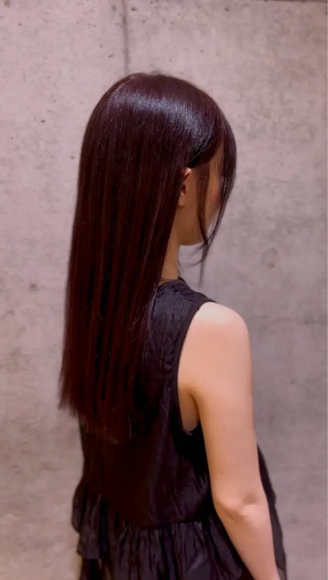 カラー 透明感カラー バイオレットカラー 大人かわいいショート 🧡Mai🧡のヘアスタイル