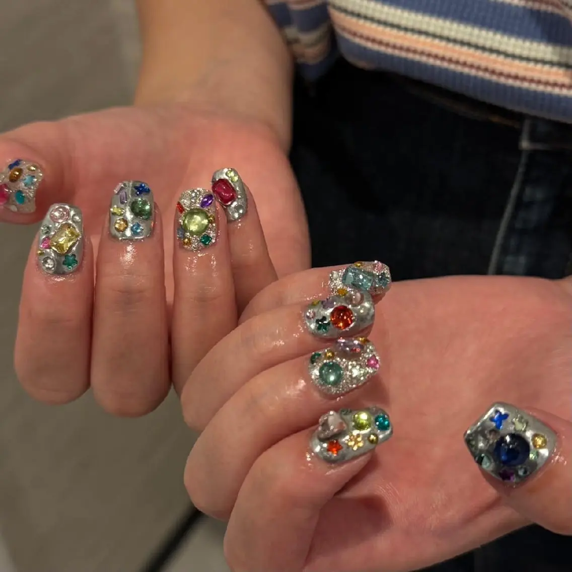 ネイル 持ち込み ハンドネイル MARIN NAILのネイルデザイン