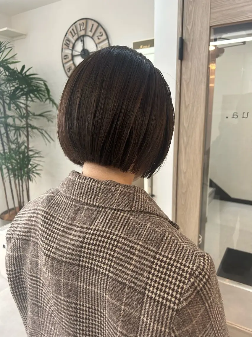 ショート カラー 後藤紗英/髪質改善 /オリーブベージュのヘアスタイル