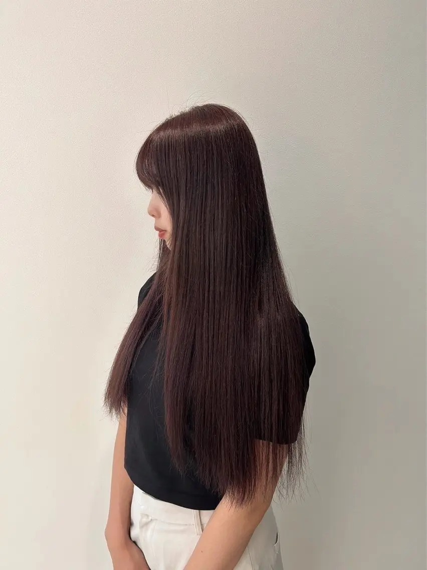 ロング ヘアカラー トリートメント Unami  / RIZUMUのヘアスタイル