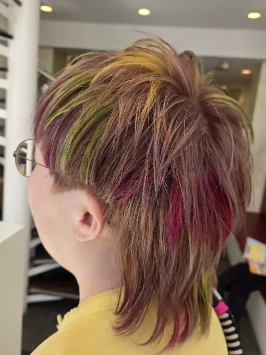 ショート カラー ダブルカラー カット ヘアカラー 遠藤 史秋のヘアスタイル