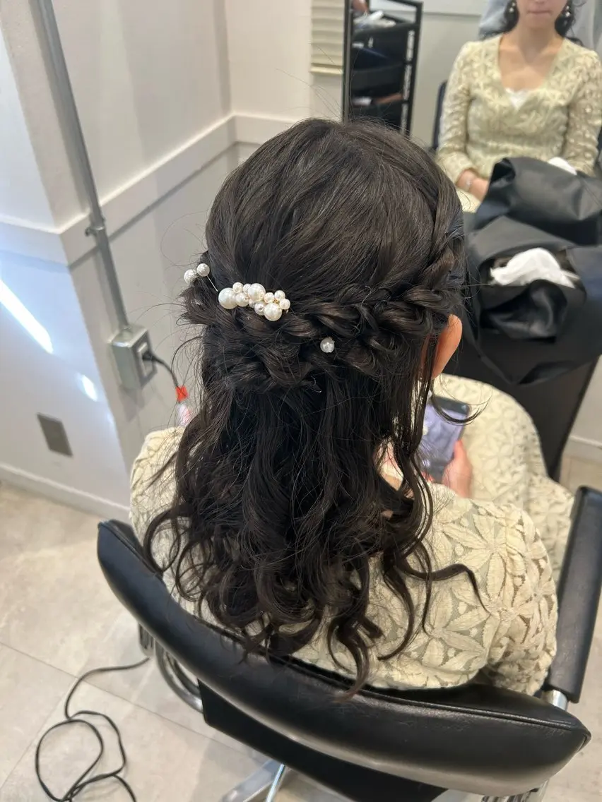 ヘアアレンジ 🌼透け感カラー 🌼Rinaのヘアスタイル