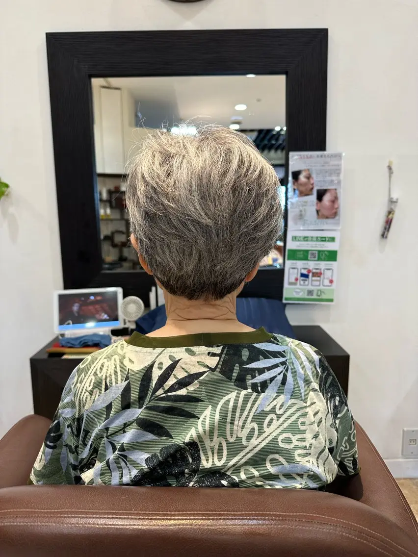 ショート 保井 実奈美のヘアスタイル