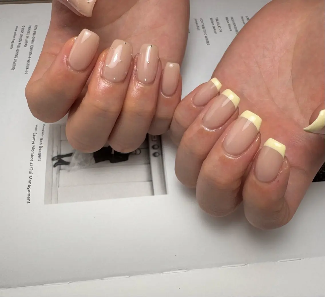 ネイル フレンチネイル ハンドネイル 白日-hakubi nail-のネイルデザイン