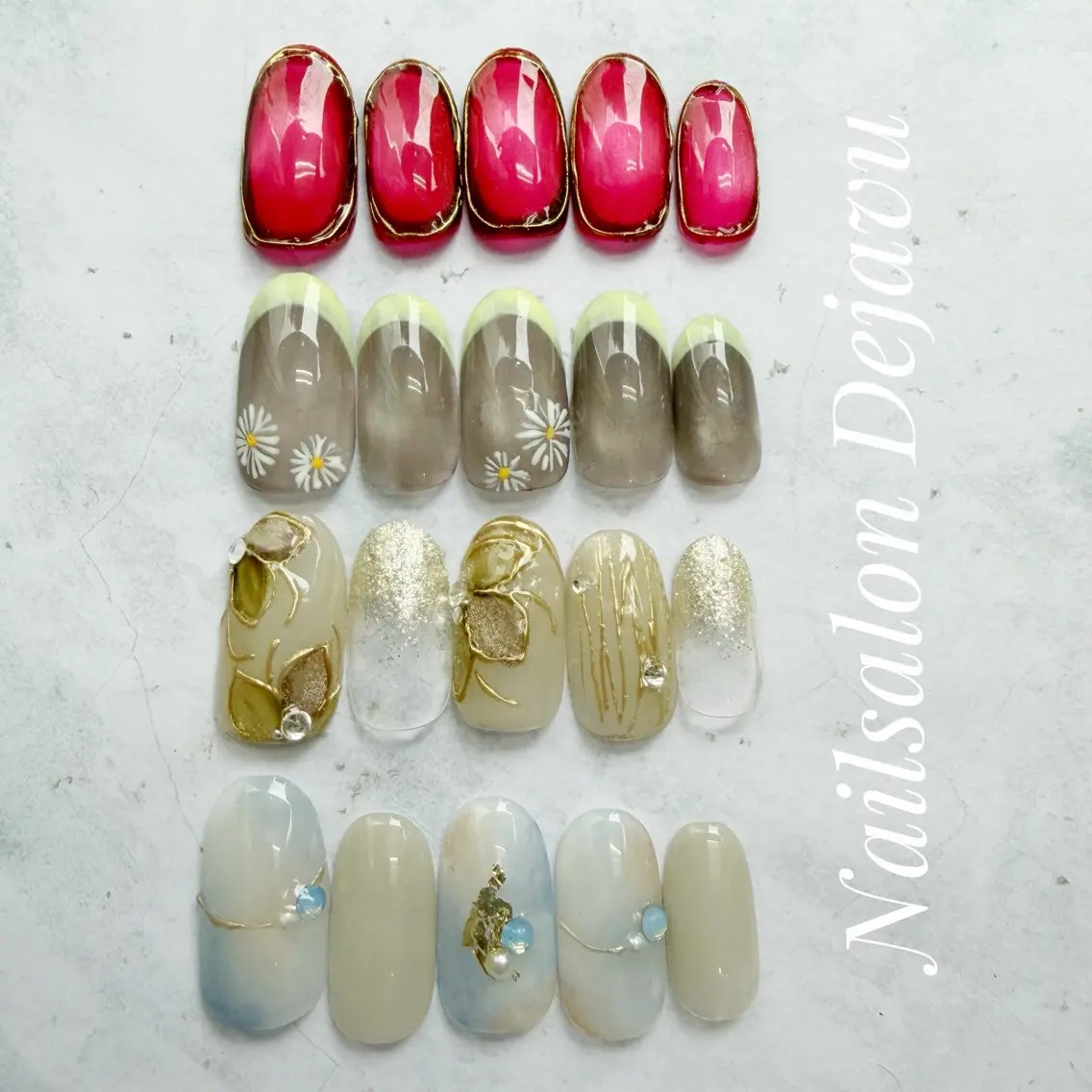 ネイル アートネイル ハンドネイル Nail salon Dejavu 🌿のネイルデザイン
