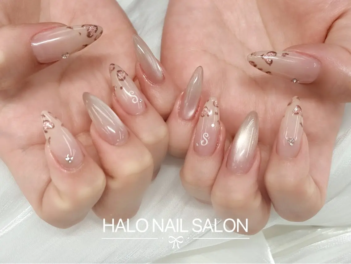 ネイル 持ち込み HALO ネイルサロン🌸のネイルデザイン