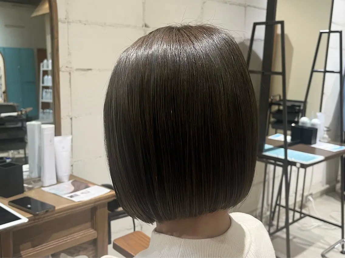 ショート カット ヘアカラー さとう ちほみ🐼のヘアスタイル