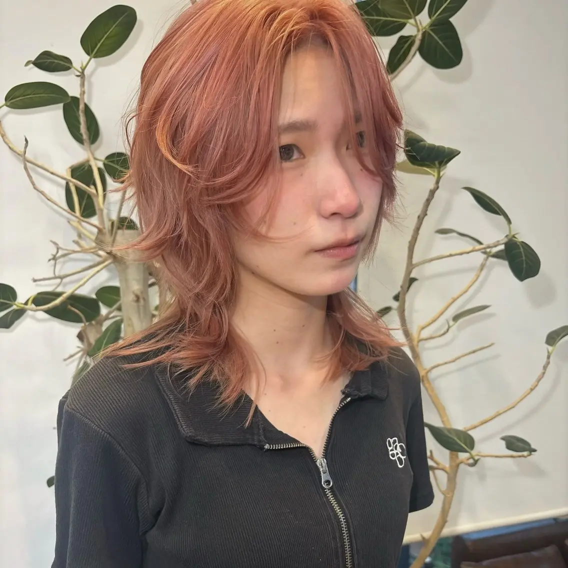 ミディアム カラー ヘアアレンジ ヘアカラー トリートメント 🫧ボブレイヤー 🩰/渡邉日向🕊のヘアスタイル