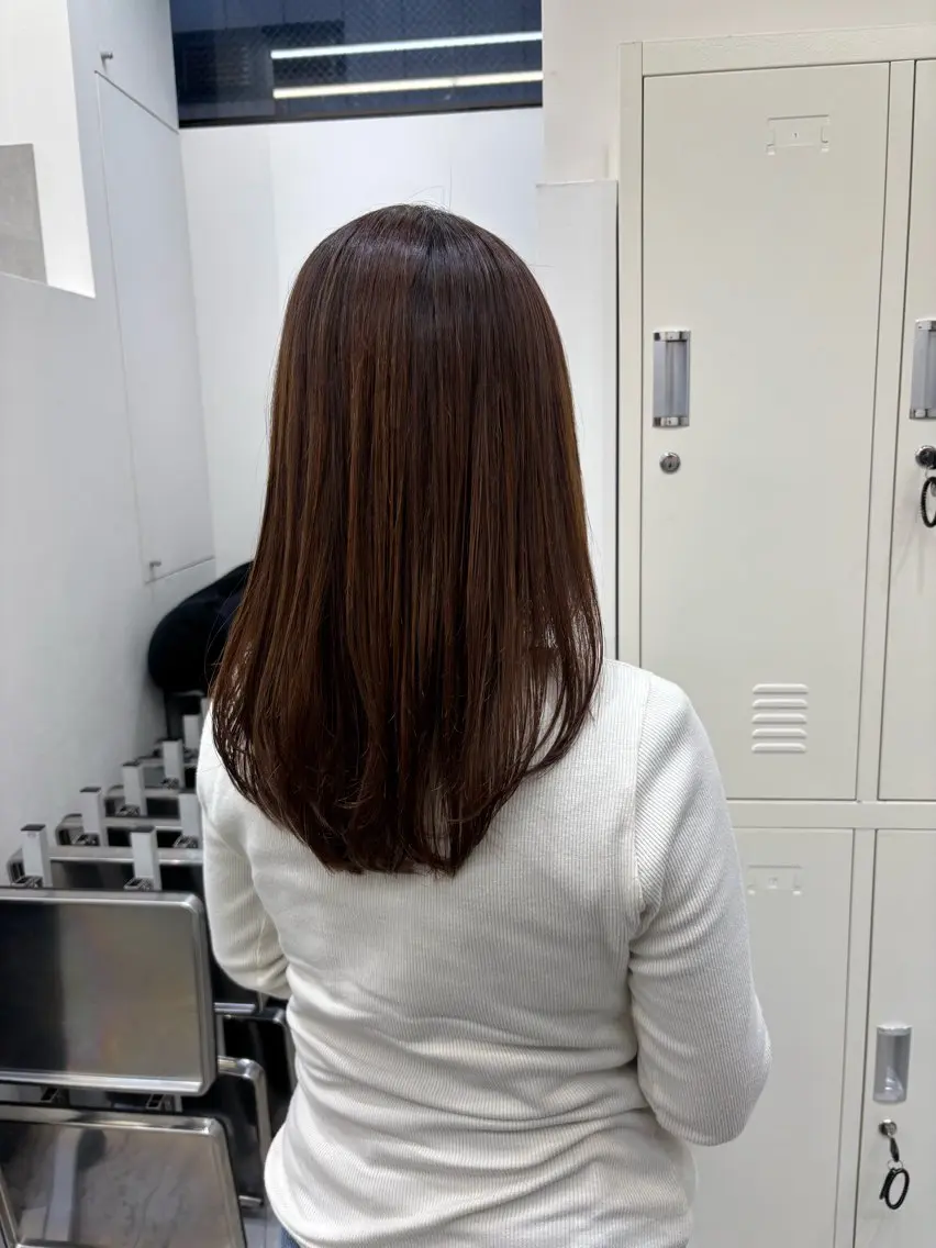 セミロング カット カット￥1100 🎀Yuri︎のヘアスタイル