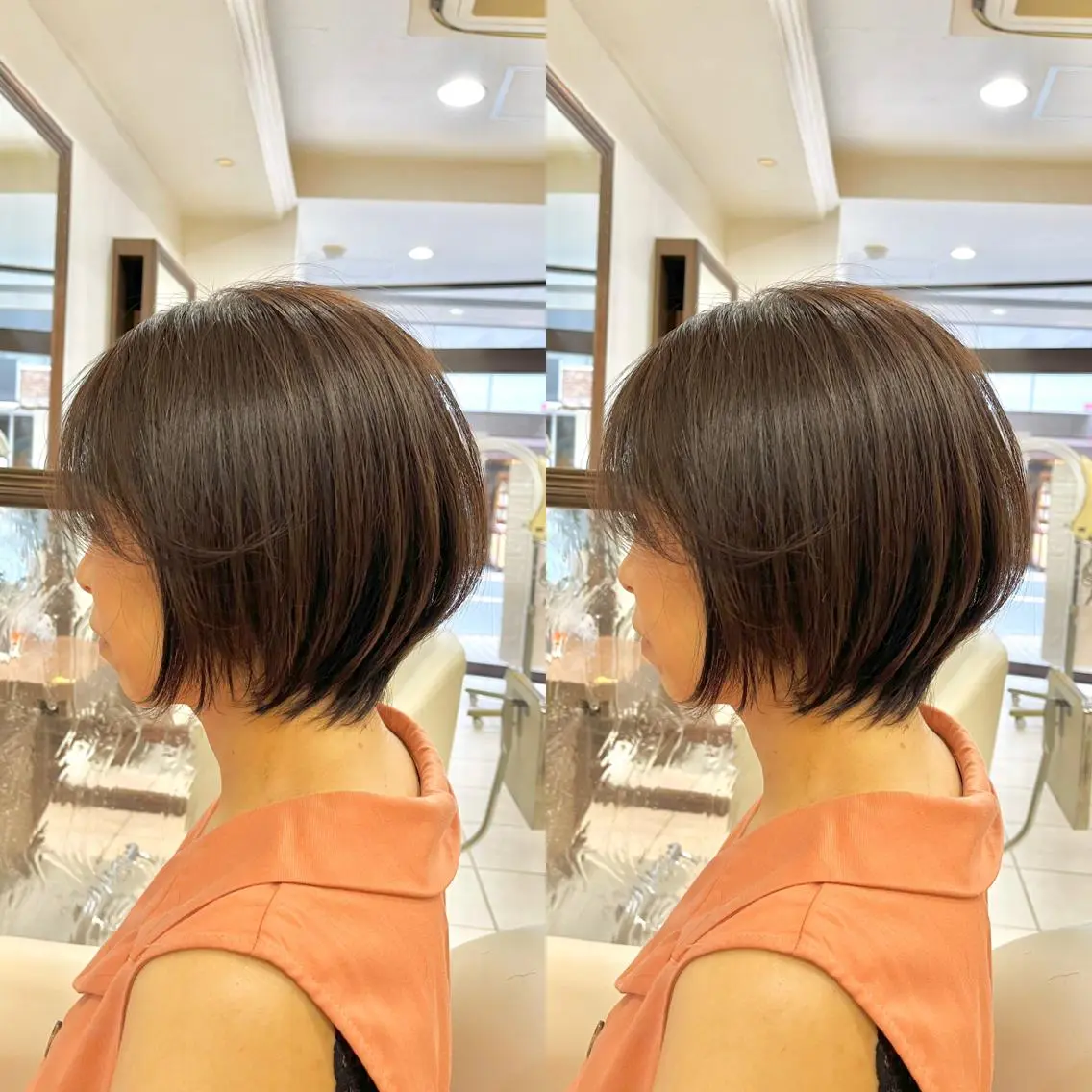 ショート ショートボブ ハンサムショート ボブ くびれヘア ハイライト カット ヘアカラー トリートメント 《大人気髪質改善》 プログレス国分寺店のヘアスタイル