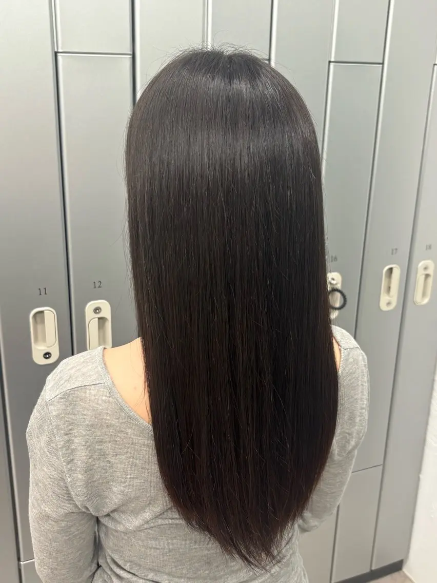ロング カラー Unami新宿/ 日彩🪽‪🫧のヘアスタイル
