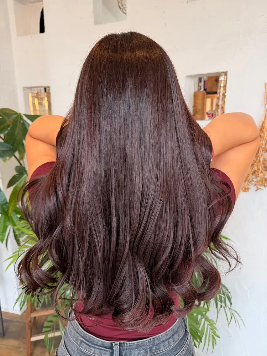 ロング カラー ヘアカラー 🌸小掛🌸 豊橋外国人風カラーのヘアスタイル