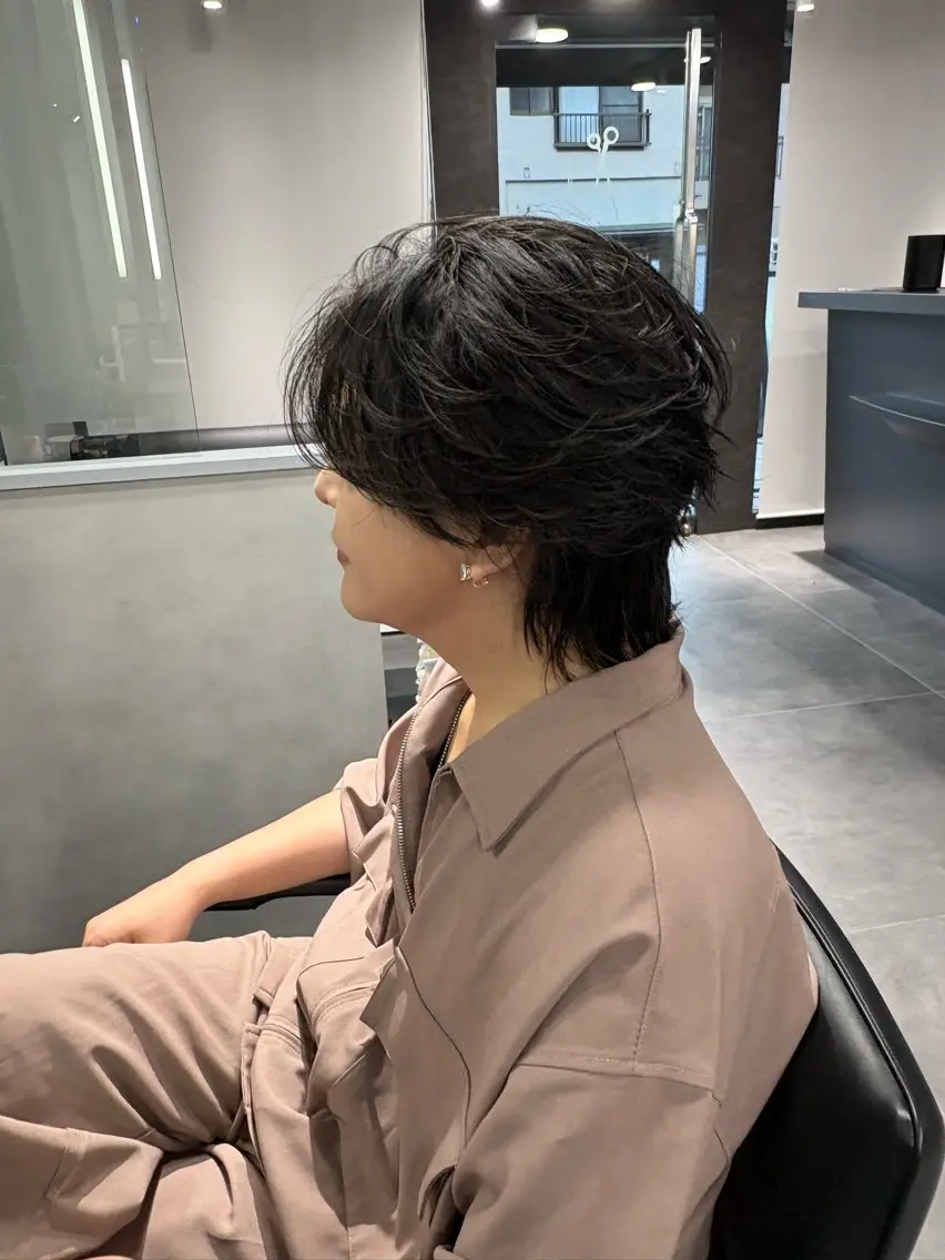 ミディアム メンズ カット 🔥メンズ特化🔥 藤田のヘアスタイル