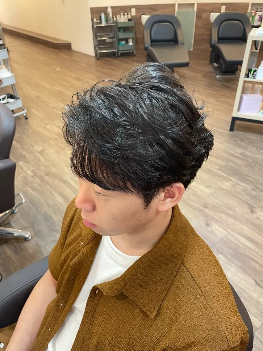 ショート カット パーマ 透明感韓国ヘア♡ みつきのヘアスタイル