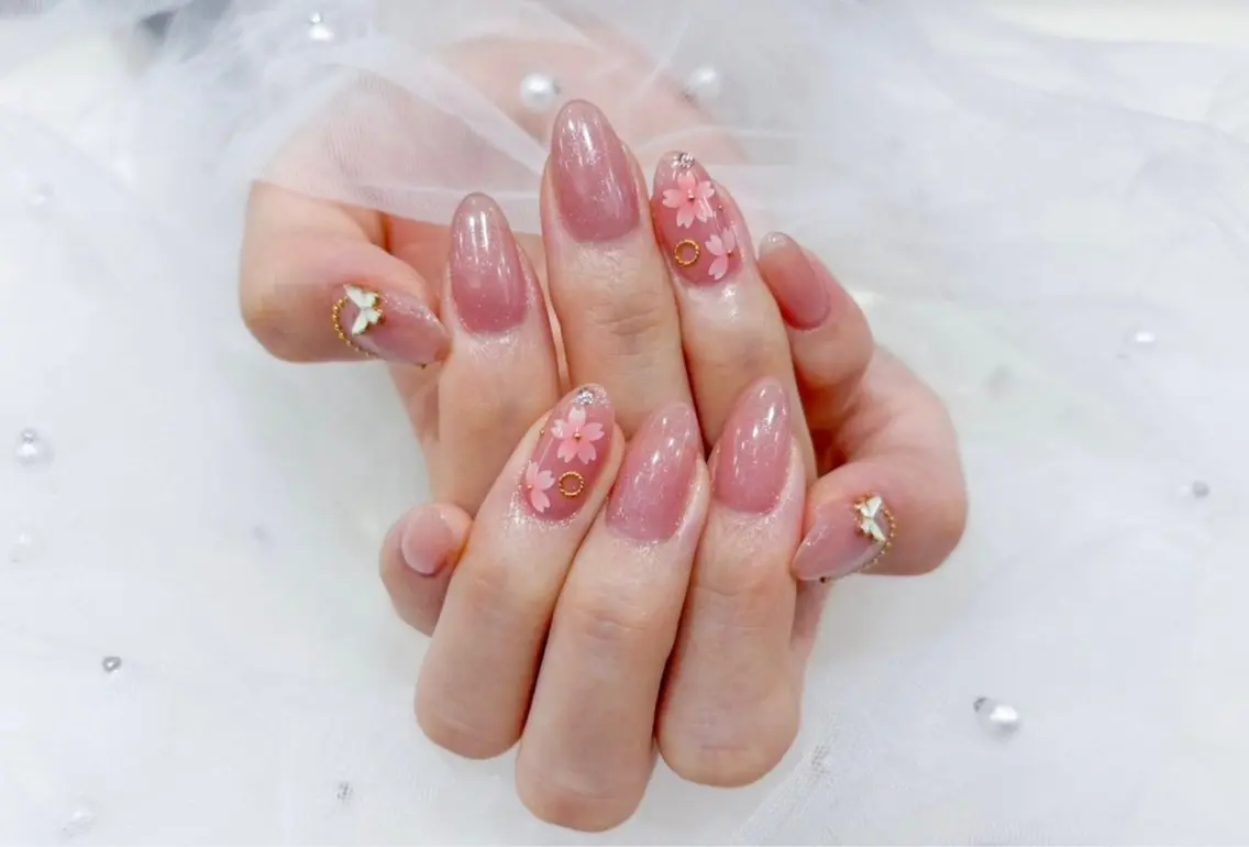 ネイル ハンドネイル ╹◡╹MimoEye lash🌻Nailのマツエク・マツパデザイン