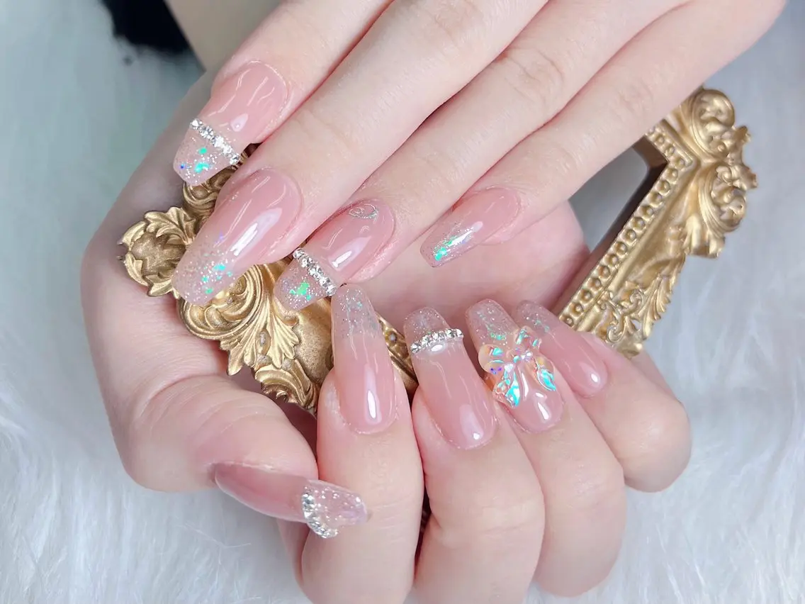 ロング princess👑 木戸 唯のネイルデザイン