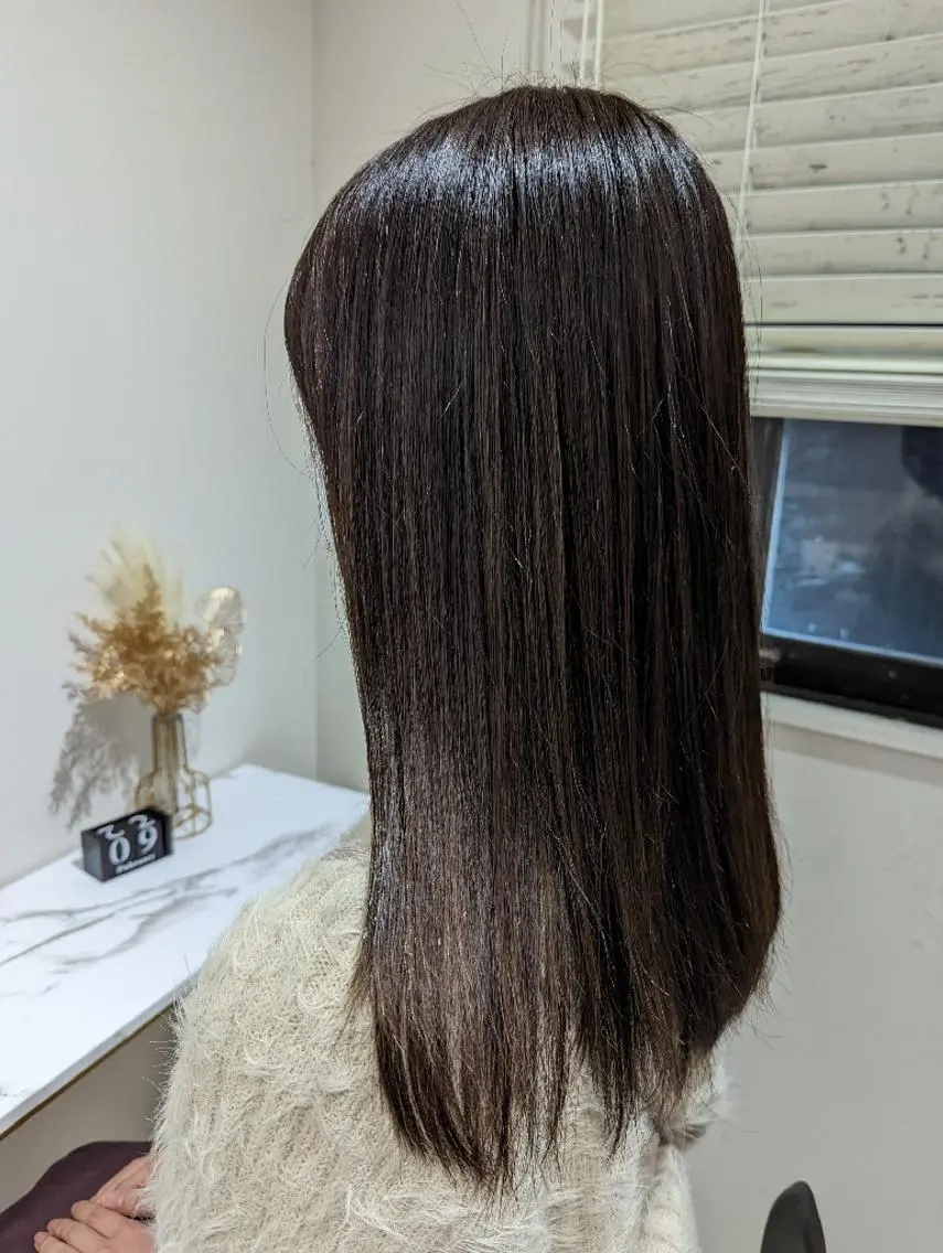 【カット+アディクシーカラー+3step treatment】の写真