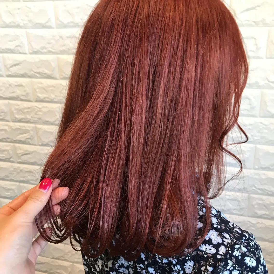 ミディアム カラー ヘアアレンジ 烏丸韓国ヘア🇰🇷 ayaka🎀のヘアスタイル