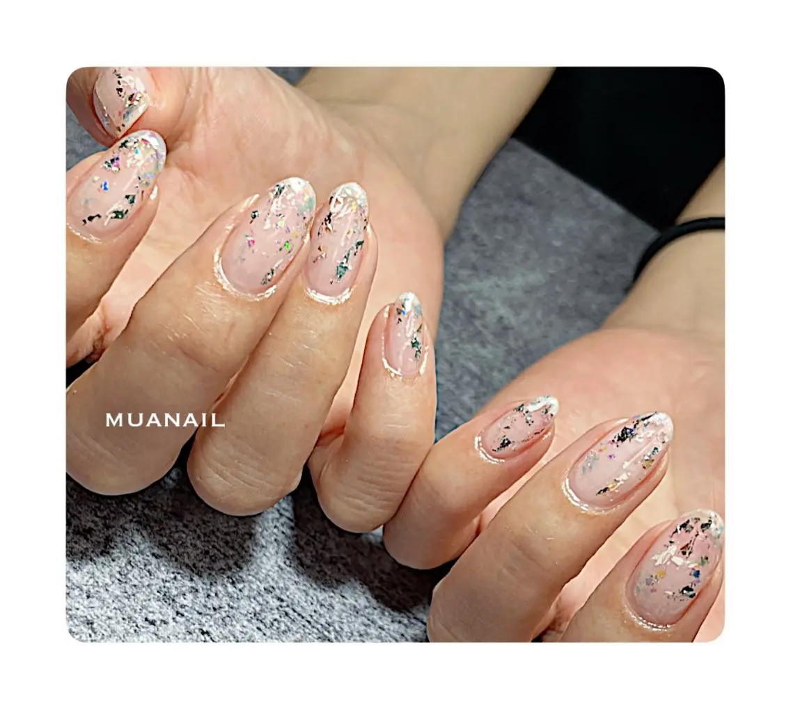 ネイル キラキラネイル ハンドネイル mua nail mikiのネイルデザイン