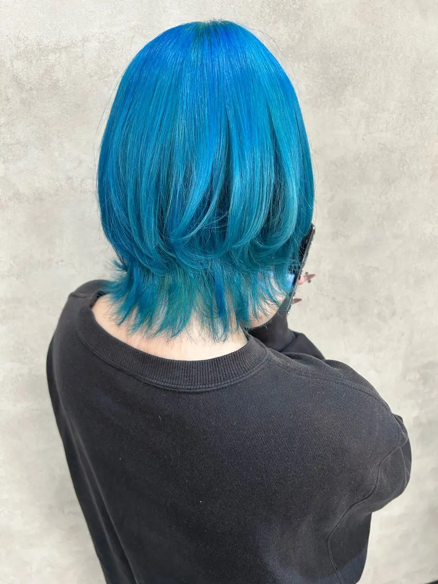 ショート カラー ブリーチ ヘアカラー トリートメント 優花/ハイトーン /デザインカラーのヘアスタイル