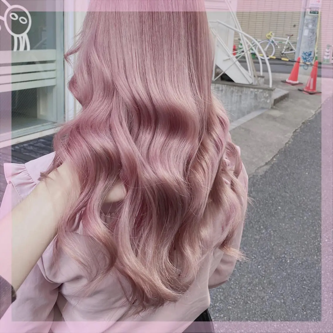 ロング カラー ヘアアレンジ メンズ キッズ ブリーチの髪様 MASATOのヘアスタイル