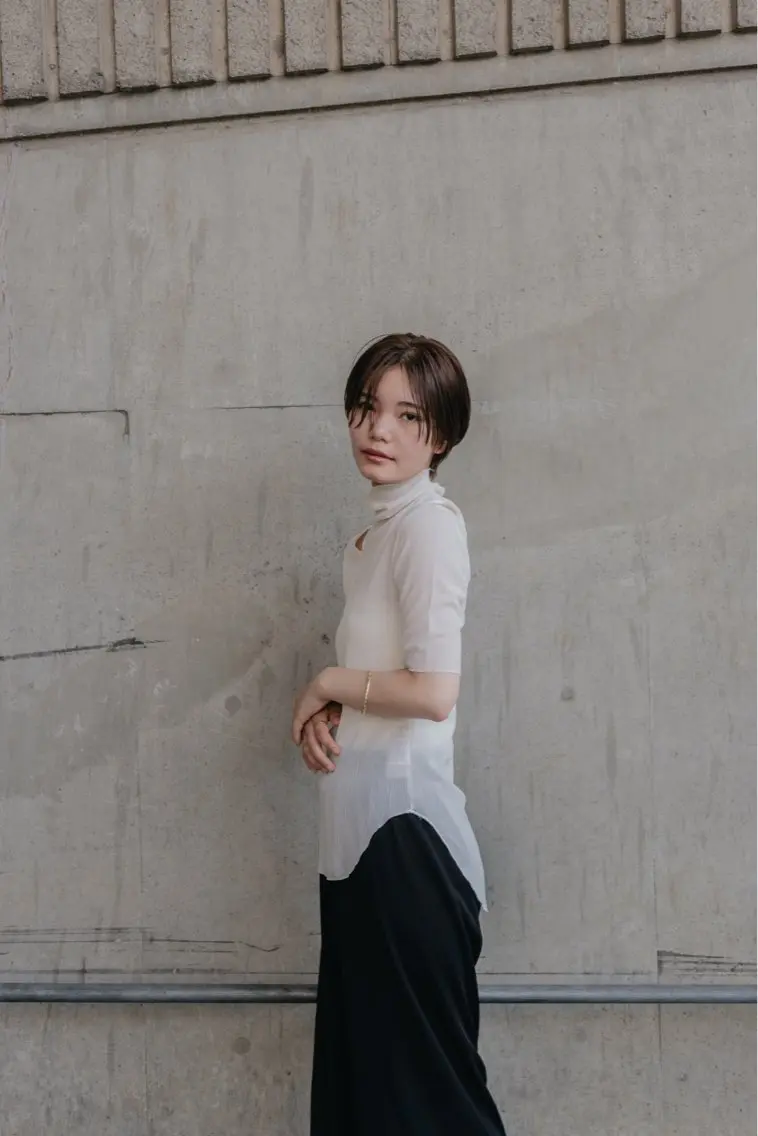 ショート カラー ツジガキ ユウスケのヘアスタイル