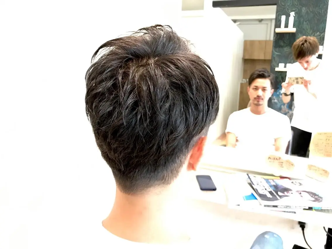 ショート メンズ メンズショート ショートヘア メンズ指名多数!! 田島史也のヘアスタイル
