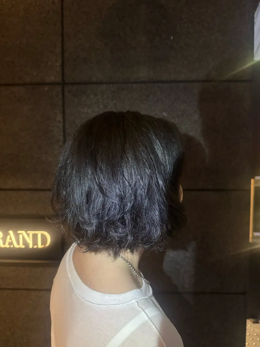 カラー ヘアカラー 櫻木 志穏のヘアスタイル