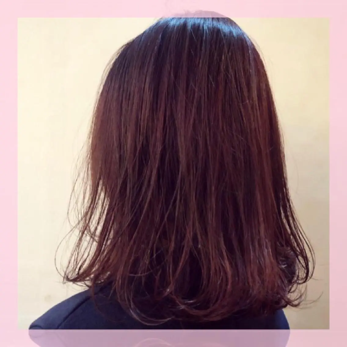 ミディアム カラー バイオレットカラー カット ヘアカラー トリートメント 🍒前川 🍒のヘアスタイル
