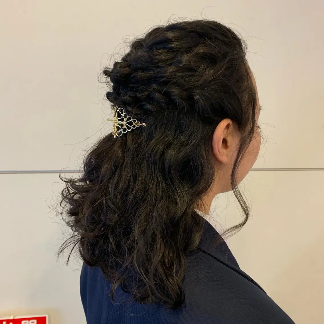 セミロング ヘアアレンジ 髪質改善/縮毛矯正 ツヤ髪🩷さつきのヘアスタイル