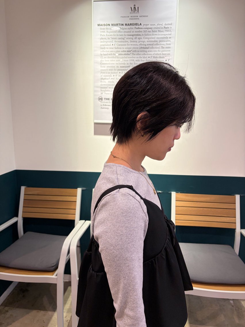 ショート くびれヘア ショートヘア hair brace 智之のヘアスタイル