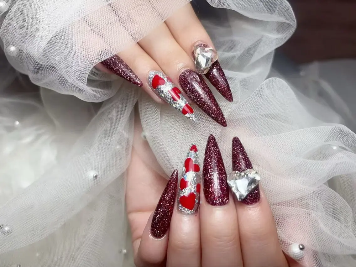 セミロング ハンドネイル Ks nail salonのネイルデザイン