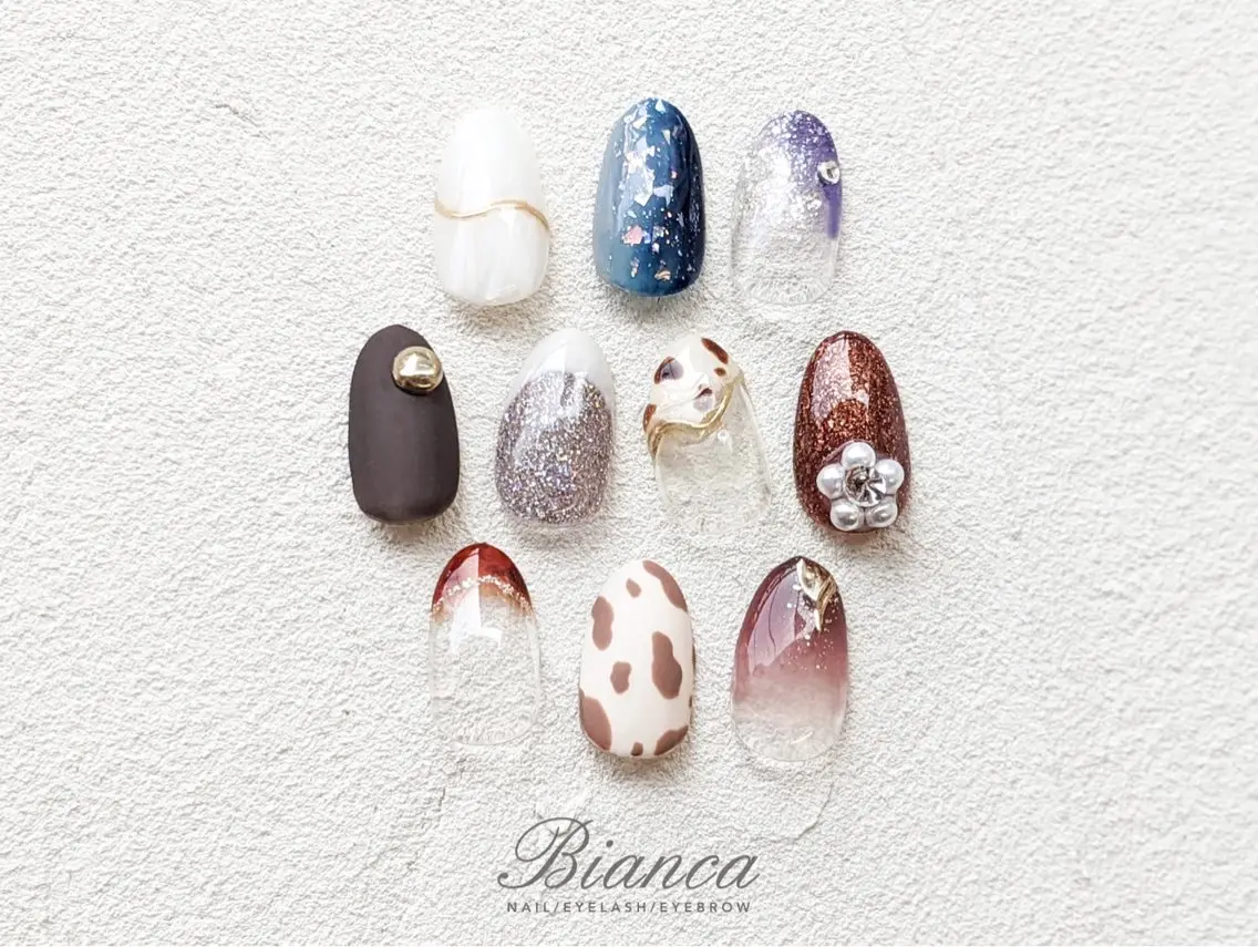 ネイル Bianca栄店 みさとのネイルデザイン
