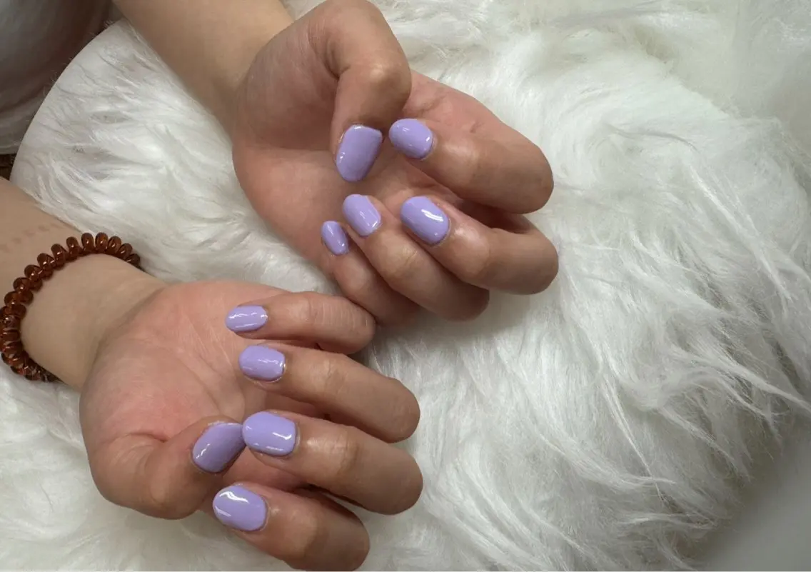ネイル ワンカラーネイル GrandGreen eye & nailのネイルデザイン