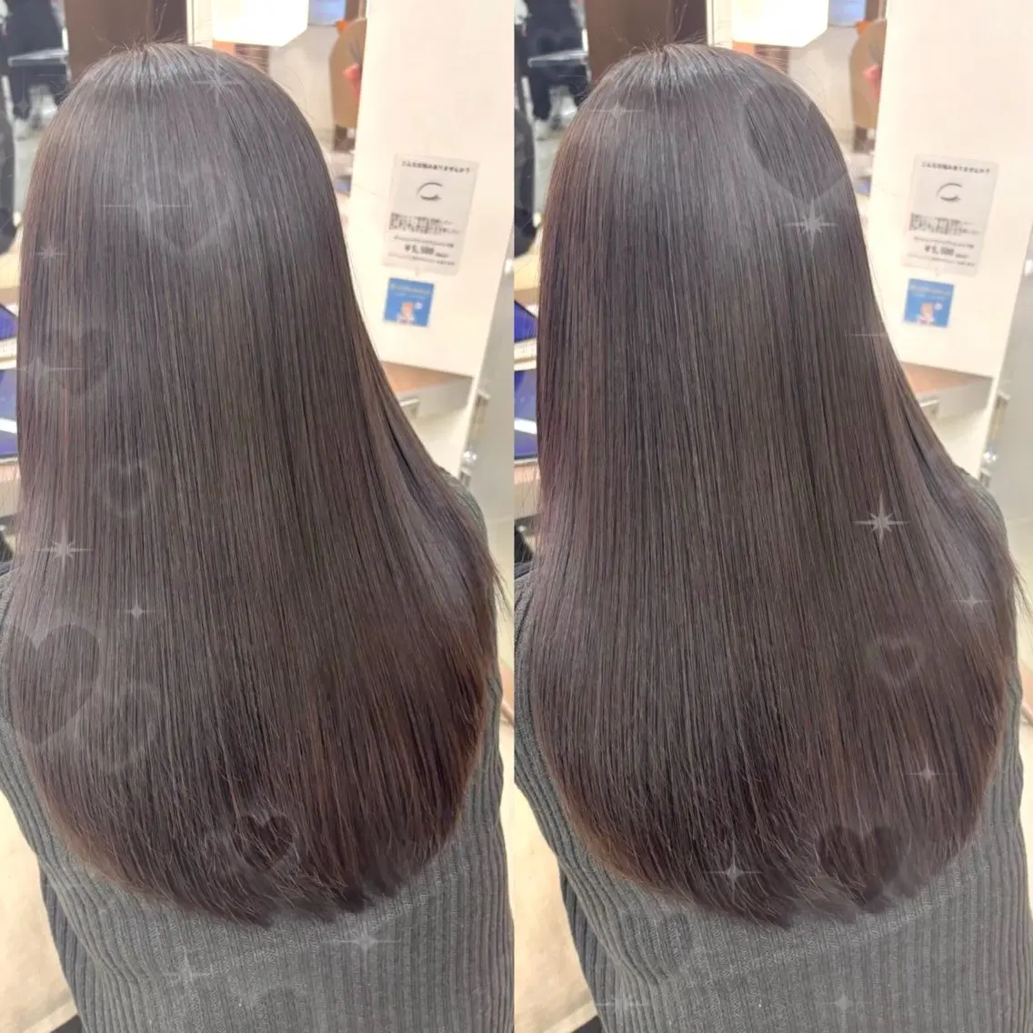 カラー ヘアカラー トリートメント ヘアメ🎀ハイトーン 🩵エクステ🪄しほのヘアスタイル