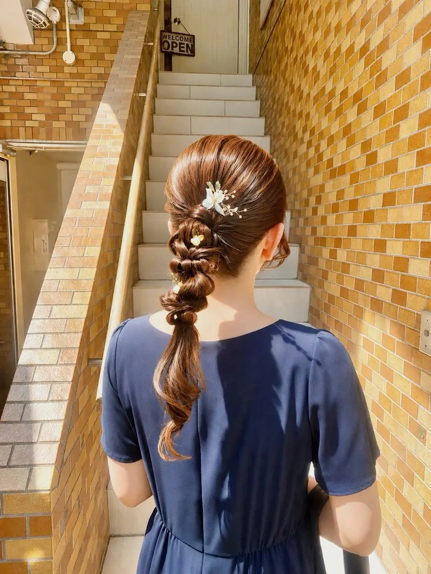 ヘアアレンジ 金谷 美幸のヘアスタイル