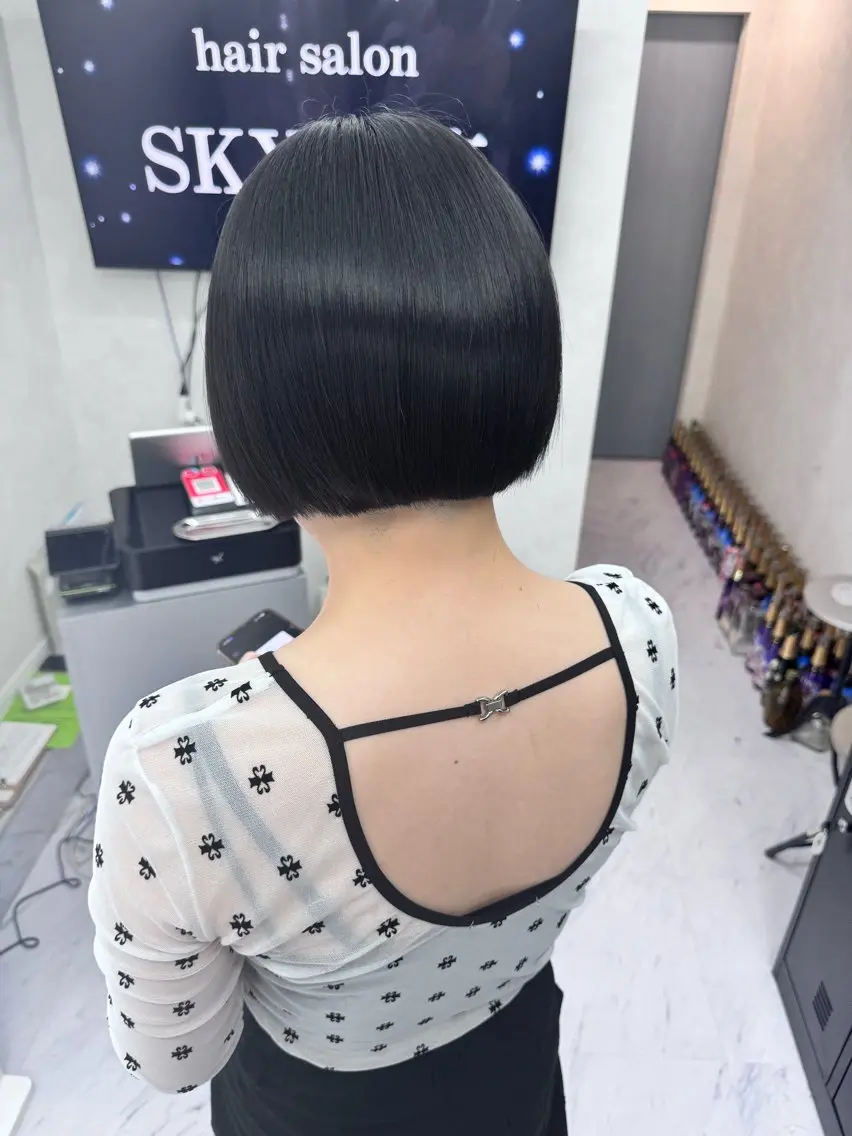 ショート カラー ヘアカラー ブリーチ/エクステ モデル募集中🖤のヘアスタイル