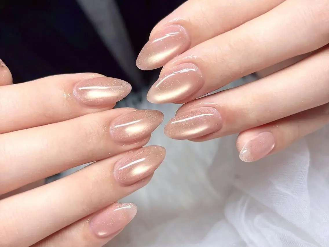 ネイル マグネットネイル シンプルネイル ハンドネイル Noix Nailのネイルデザイン