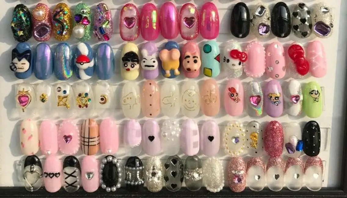 ネイル ガーリー ハンドネイル ハンドケア lylynail YUUKAのネイルデザイン