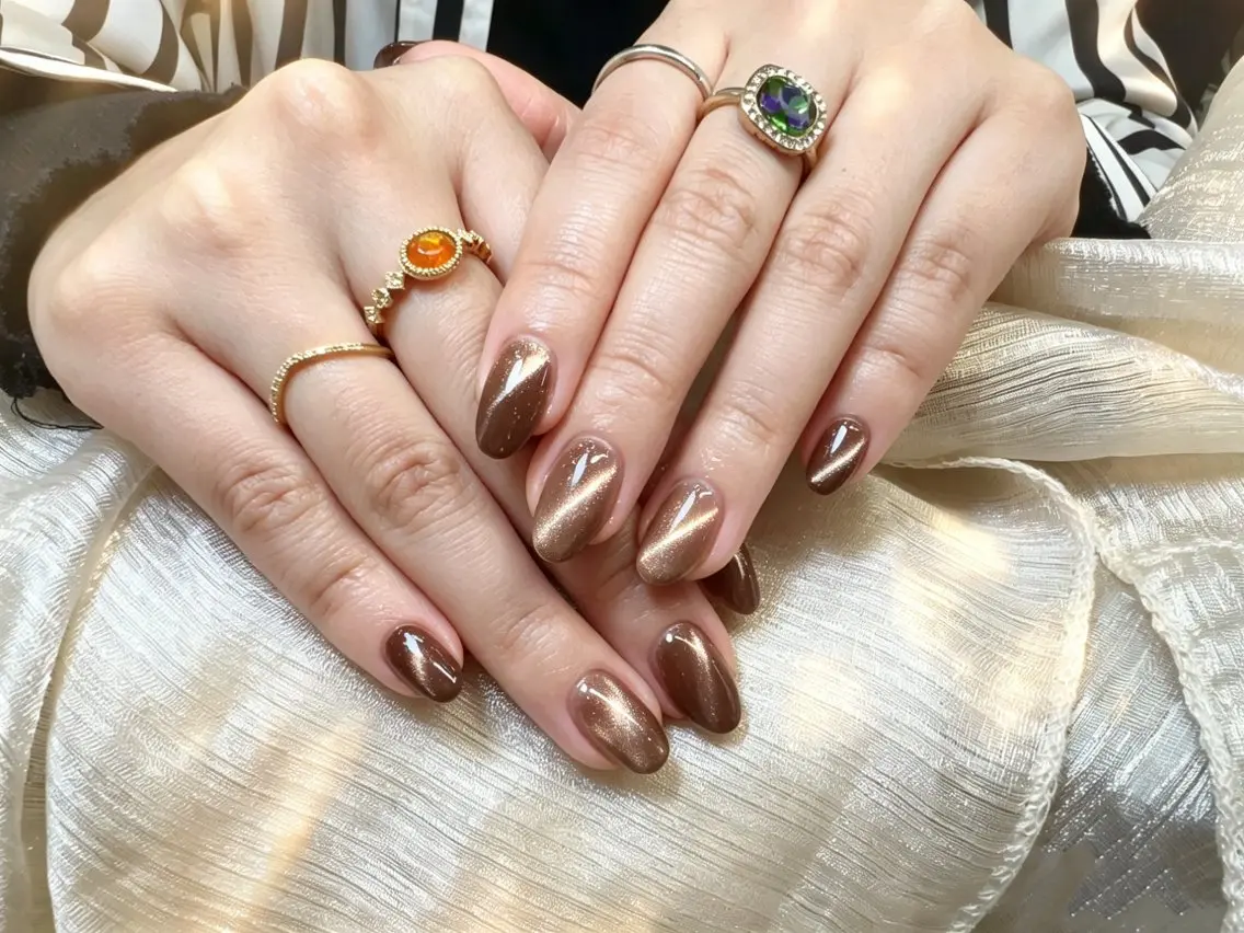 ネイル マグネットネイル kirameiki nailききのネイルデザイン
