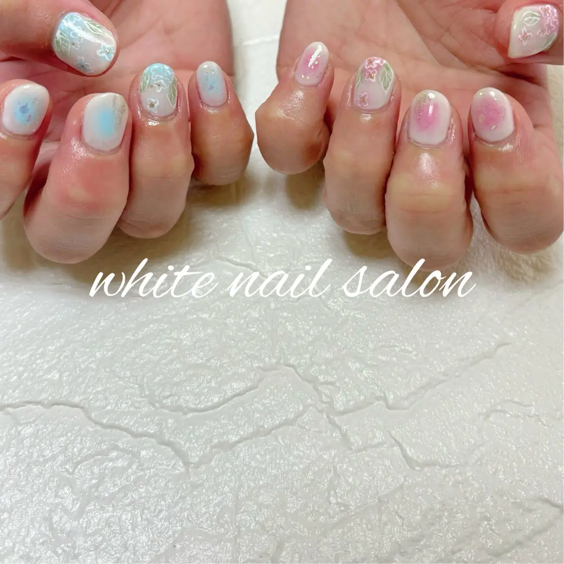 ネイル ホワイト white nail salonのネイルデザイン