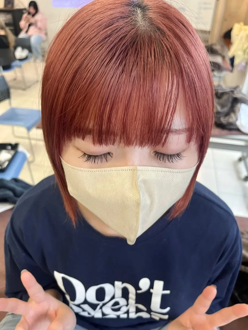 【女性限定】前髪+顔周りカットの写真