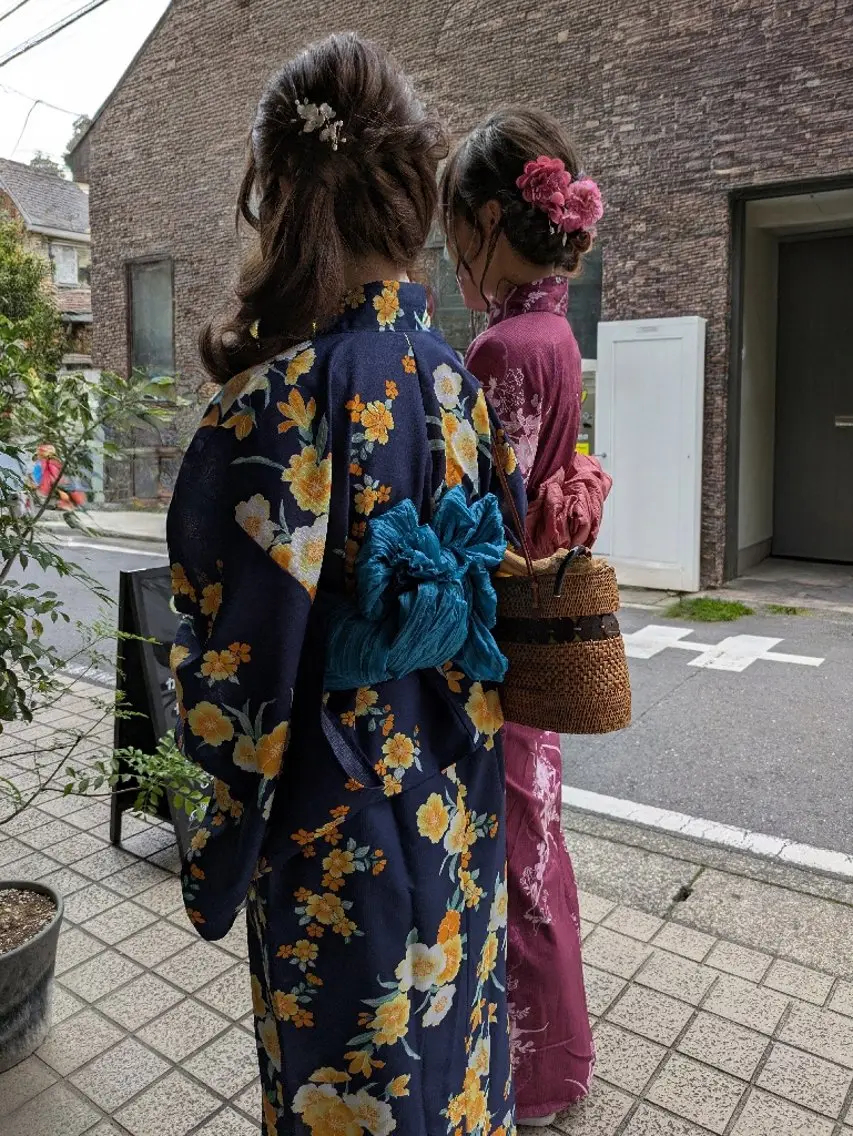 ヘアアレンジ 浴衣 大人女性カット/ヘア セット✨️片本🌸のヘアスタイル