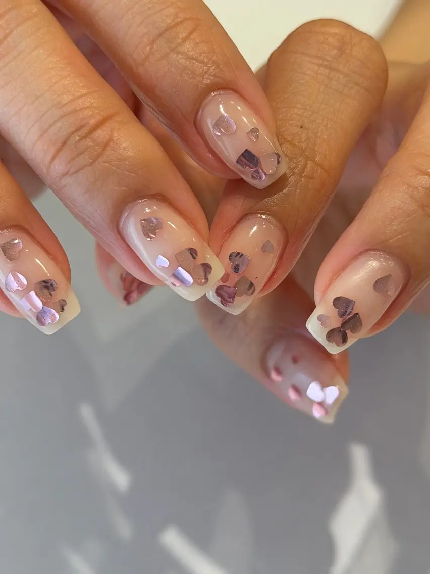 ネイル ハート バレンタイン Ann nailのネイルデザイン