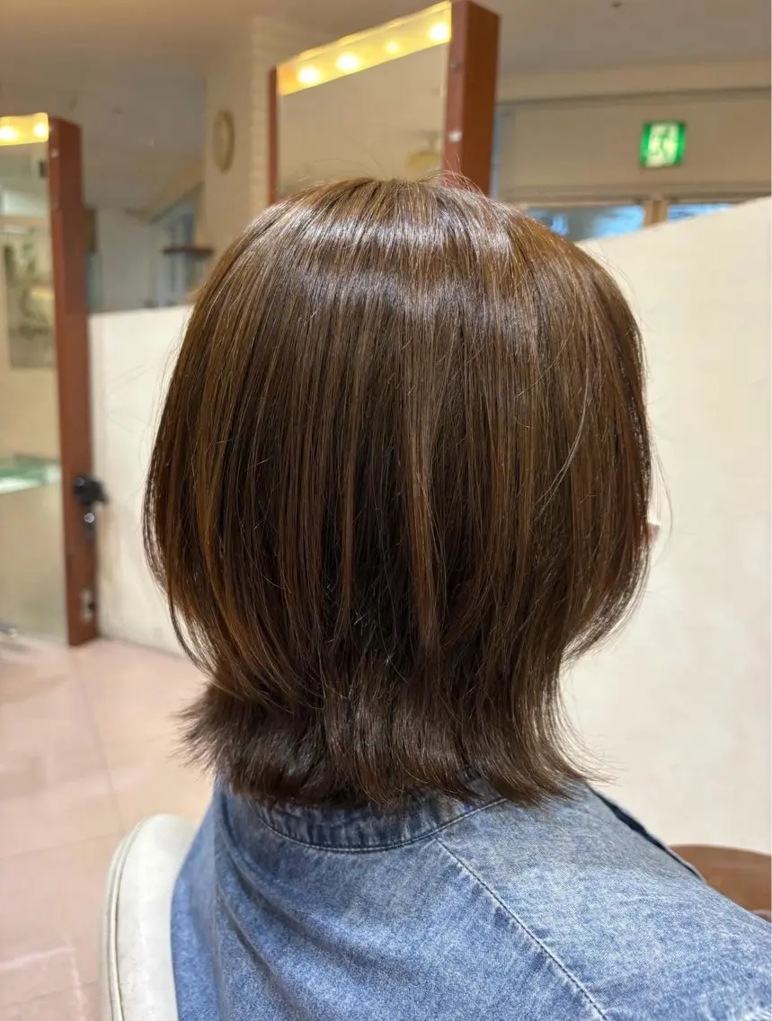 ミディアム 丸山 正真のヘアスタイル